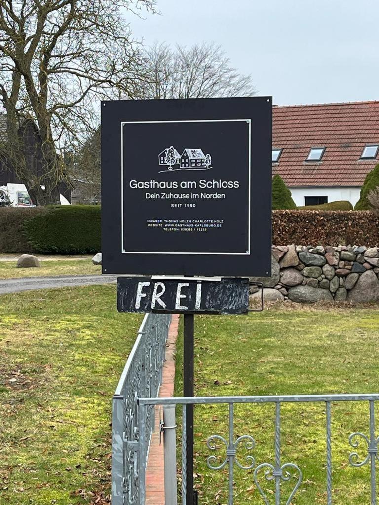 Gasthaus Am Schloss Karlsburg Экстерьер фото